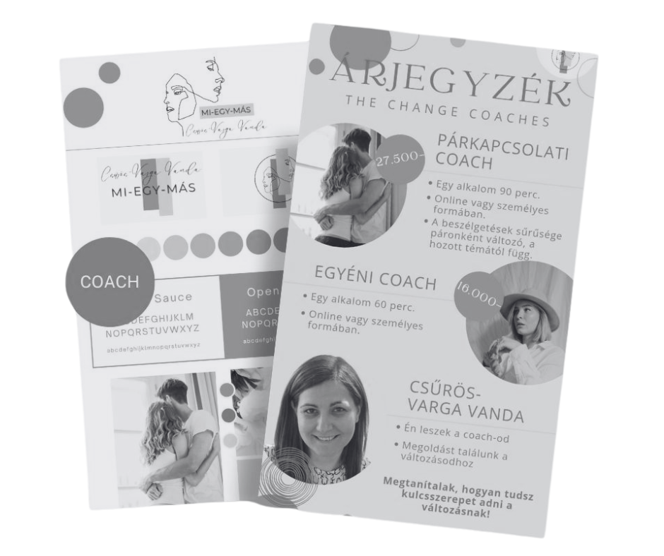 coach arculat frissítés és web